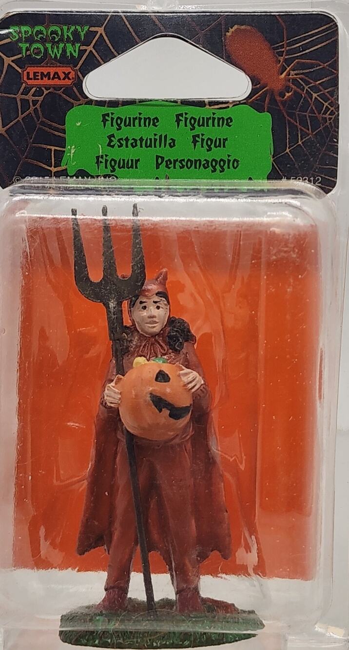 Lemax 52312 LITTLE IMP Spooky Town Figurine Halloween Decor Figure Devil Demon